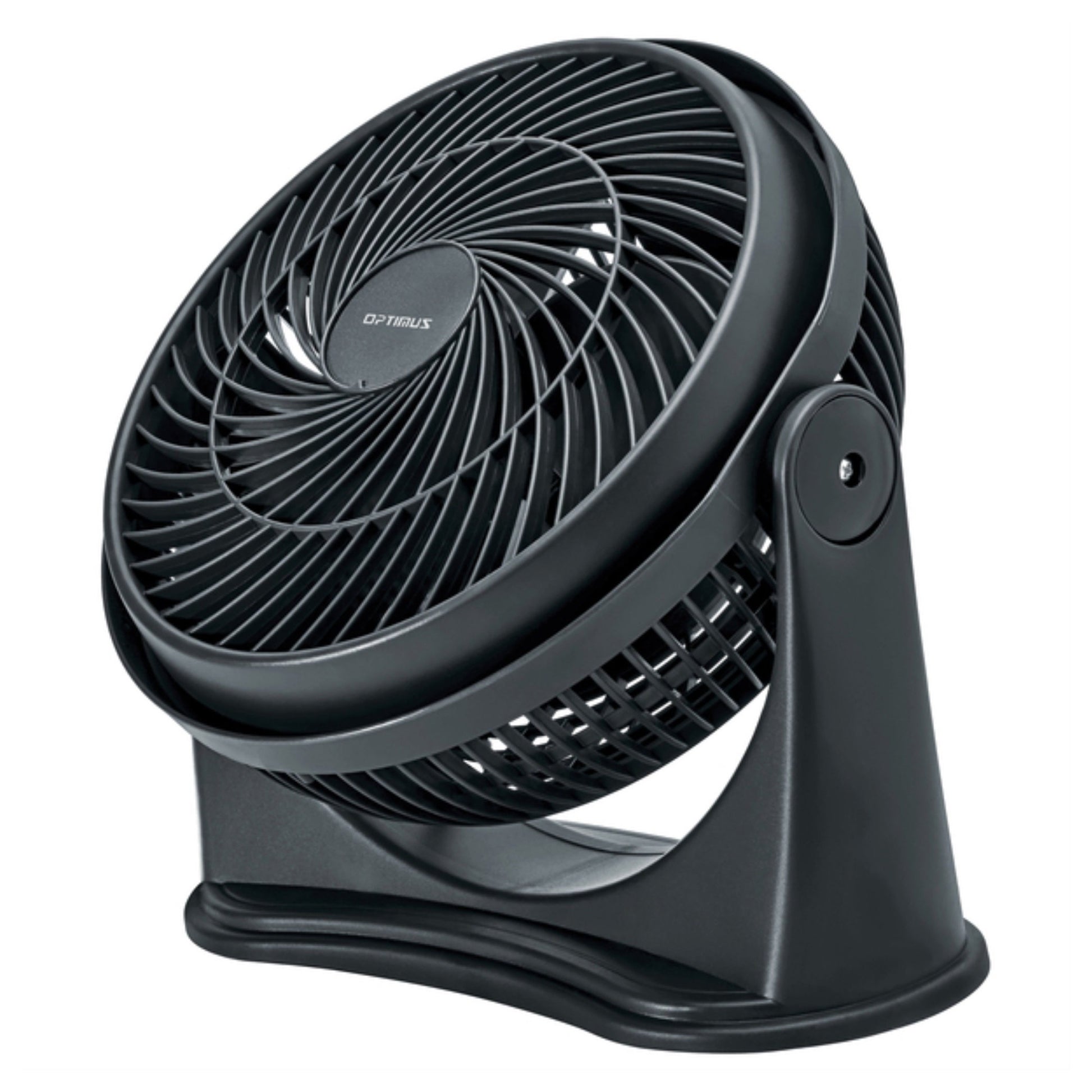 Optimus F-7080 8" 15 Watt High-Performance Air Circulator Fan in Black
