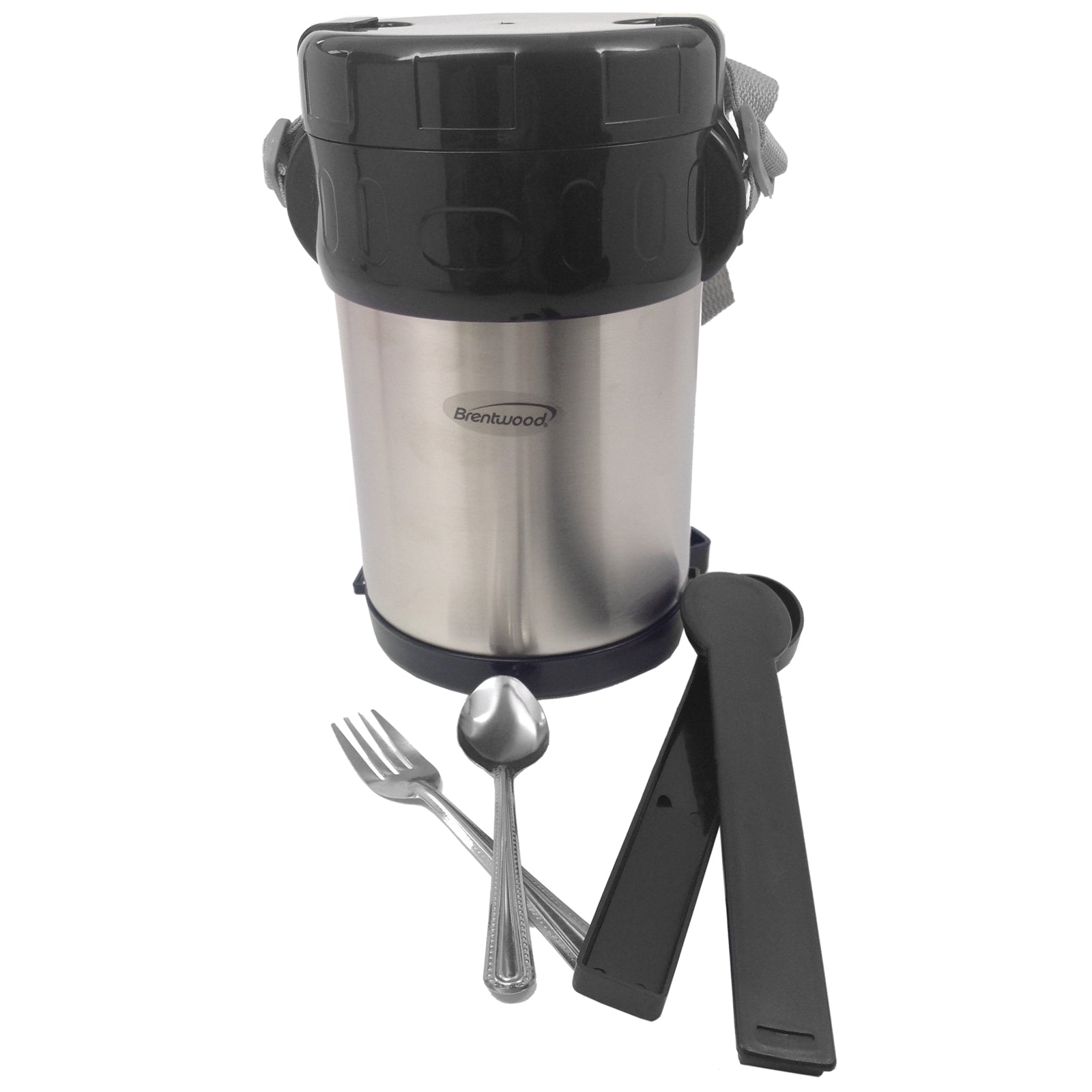Brentwood 2.0L Vacume S/S Flask w Food Compartment