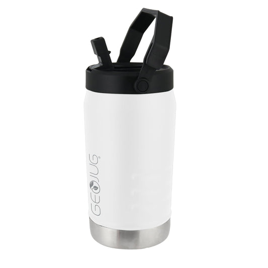 Brentwood GeoJug 64oz Stainless Steel Insulated Sports Water Jug in Cream