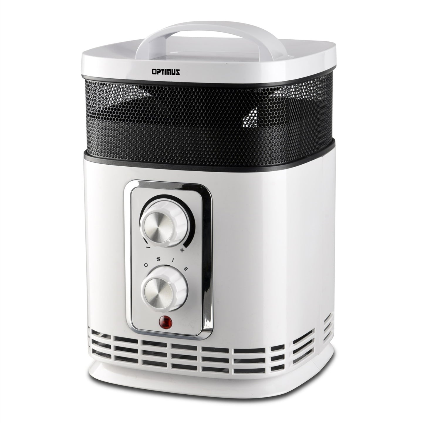 Optimus Portable 360 Surround Ceramic Heater w Thermostat