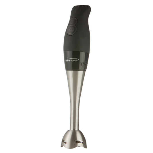 Brentwood 2-Speed Hand Blender Mixer - Black Soft Grip Handle
