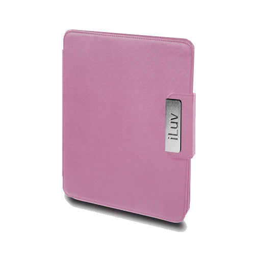 iLuv ICC806PNK iPad Foldable Leather Case fOR ALL iPAD MODELS