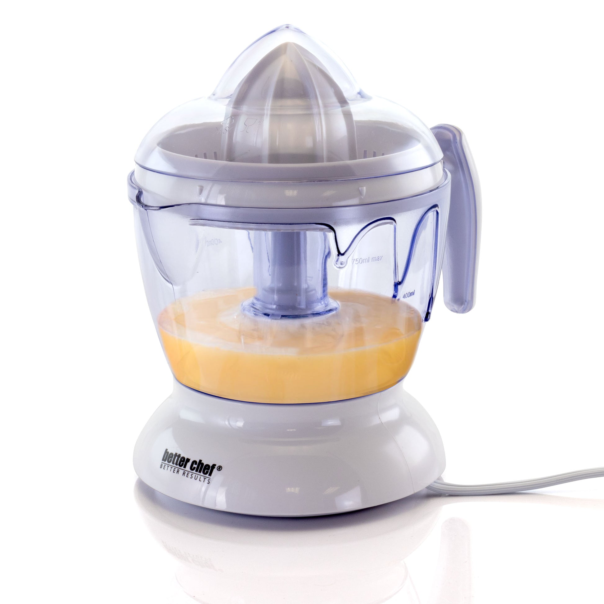 Better Chef 25 oz Electrical Citrus Juicer in White