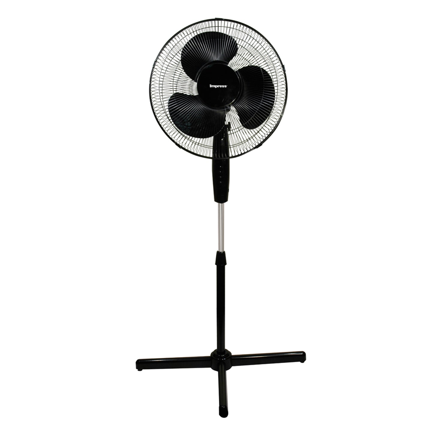 Impress Handi-Fan 16" Oscillating Stand Fan in Black