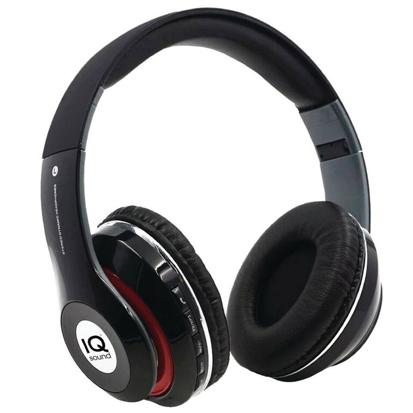 Supersonic Wireless Bluetooth Headphones in Black