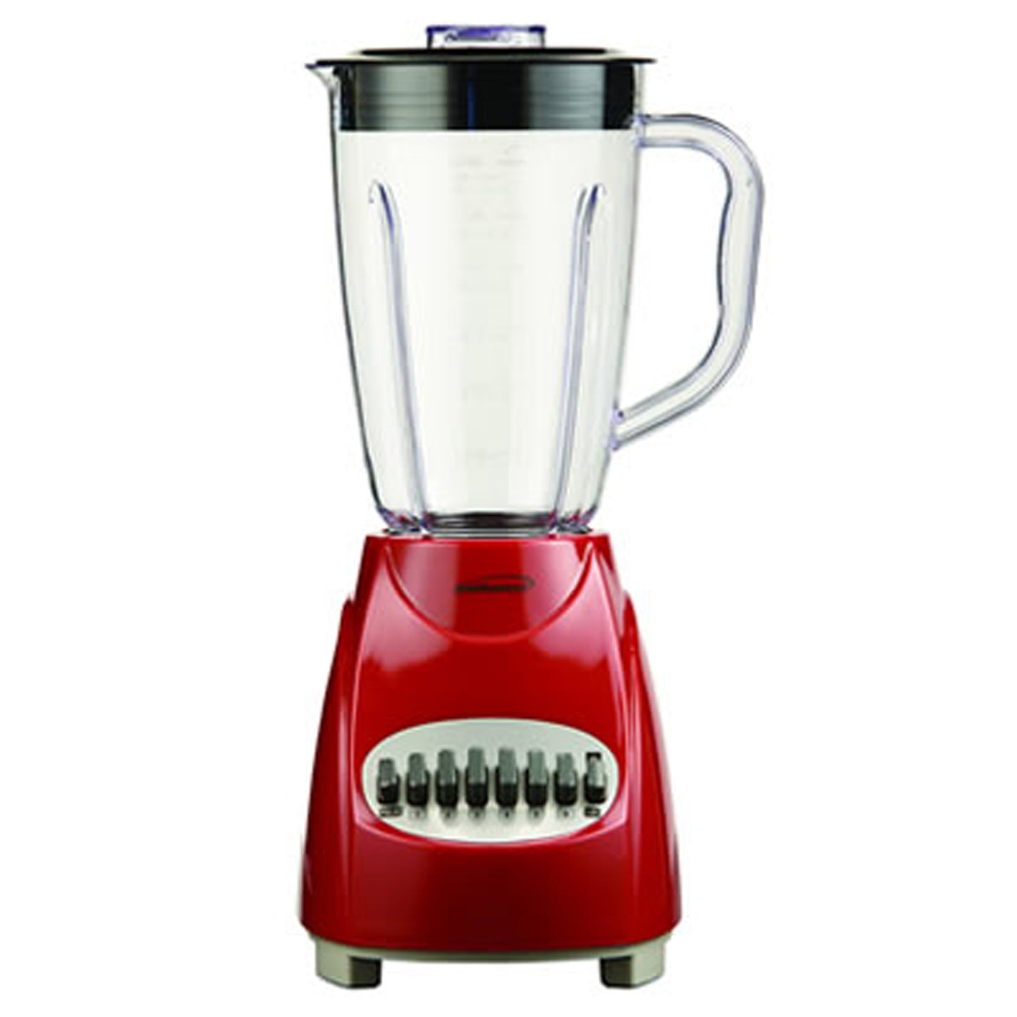 Brentwood BPA-Free Red 350W 12 Speed + Pulse Blender JB-220R w 50 oz Plastic Jar