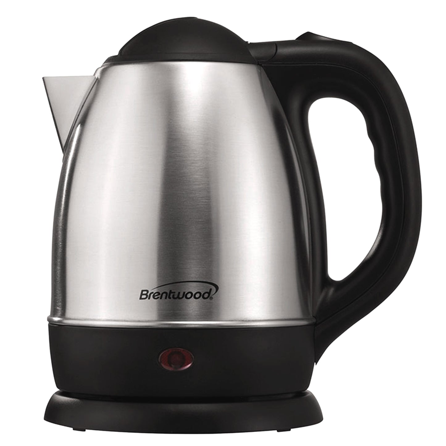 Brentwood 1.2 L Stainless Steel Electric Cordless Tea Kettle 1000W in Brushed C