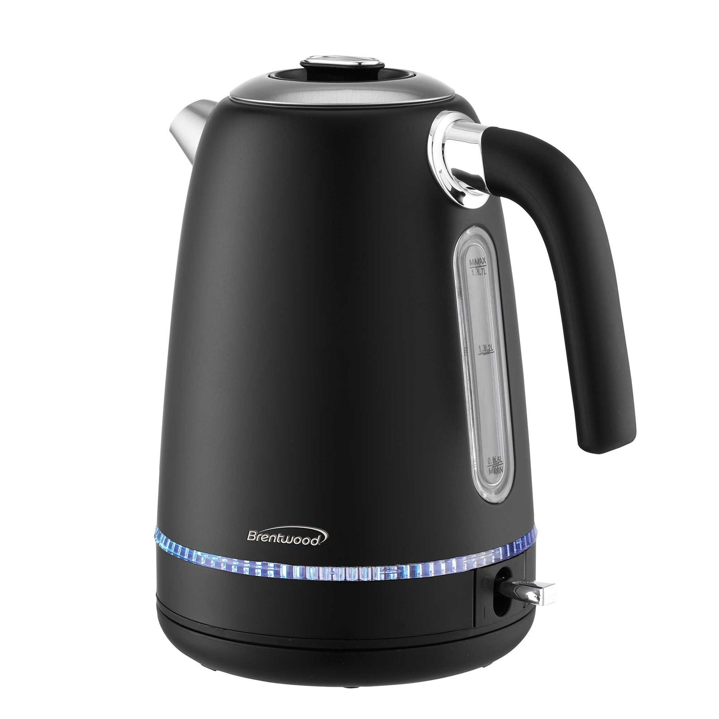 Brentwood 1.7L 1500W Cordless Electric Stainless Steel Kettle