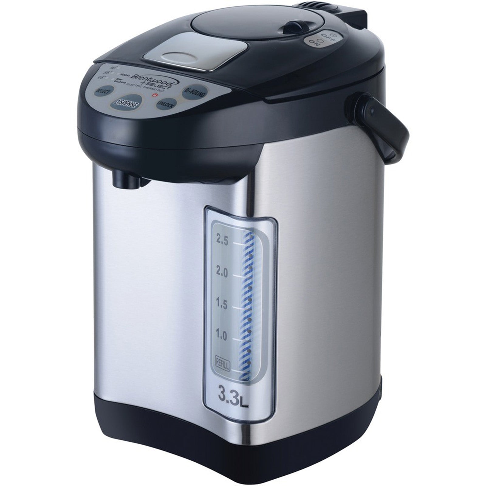 Brentwood Select 3.3-Liter Electric Instant Hot Water Dispenser Stainless Stee