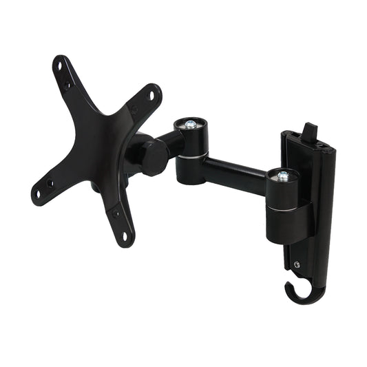 MegaMounts Full Motion Tilt & Swivel Single Stud Wall Mount for 13 - 30" Displ