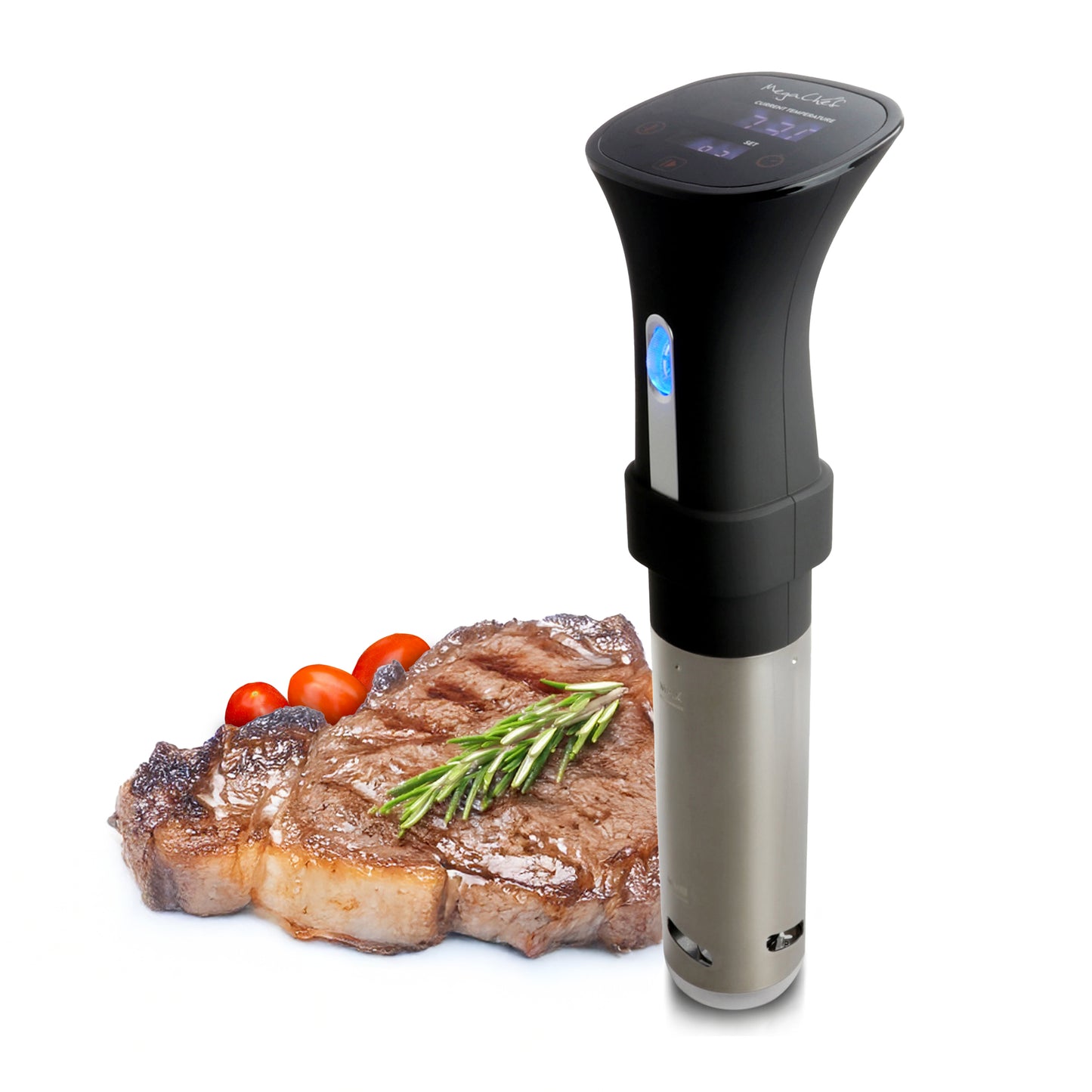 MegaChef 800W 4 Gal Immersion Circulation Sous-Vide Cooker w Digital Touchscreen