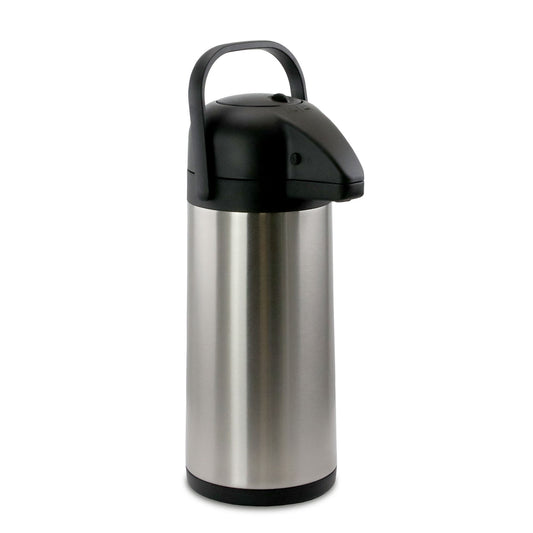 MegaChef 3 Liter Stainless Steel Airpot Hot Water Dispenser for Coffee & Tea