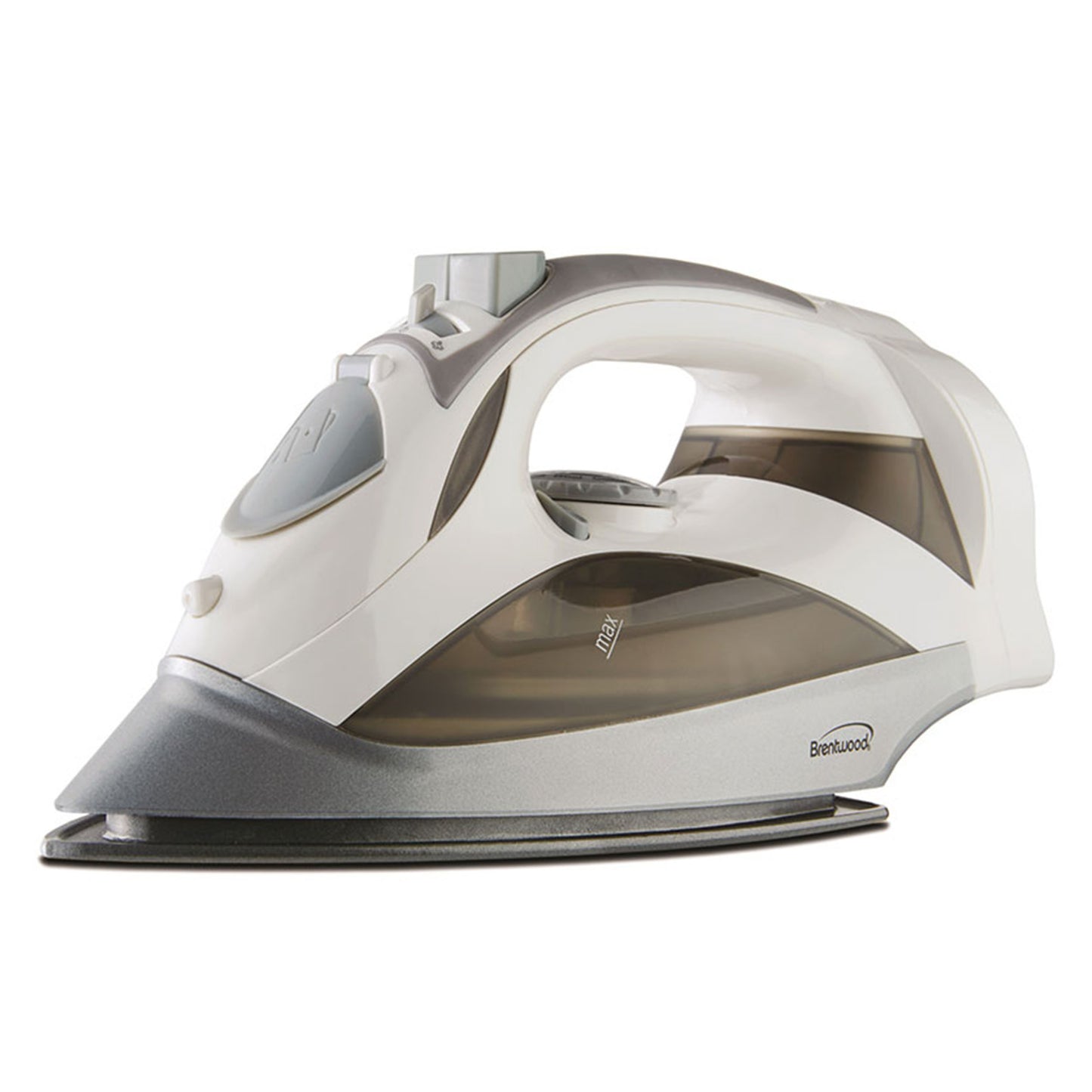 Brentwood Steam Iron w Retractable Cord - White