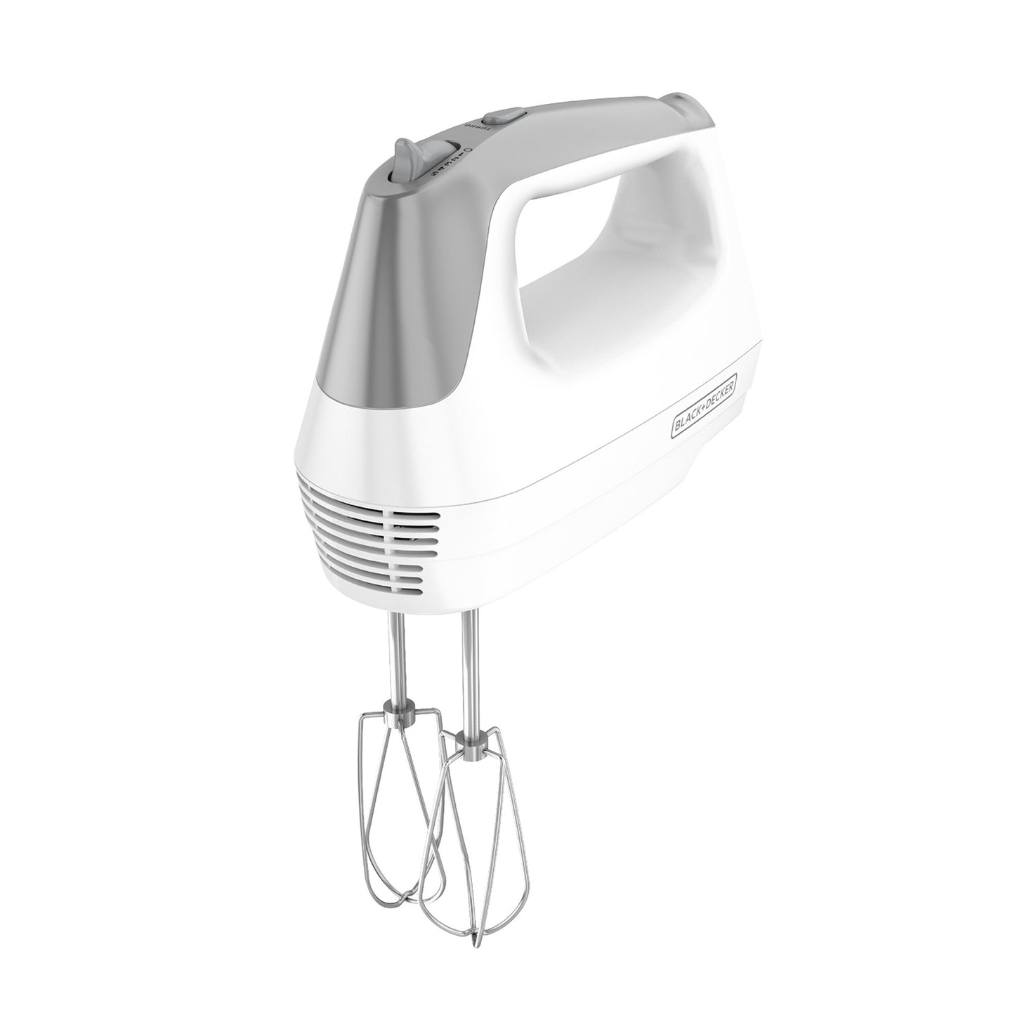 Black & Decker Lightweight 5-Speed Hand Mixer in White
