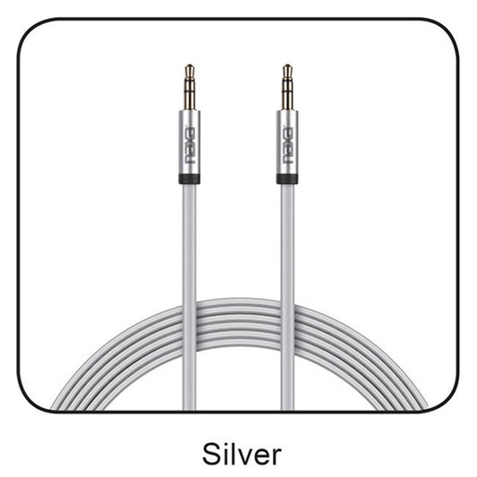 6 Ft. Tangle-Free Auxiliary Cable-SILVER