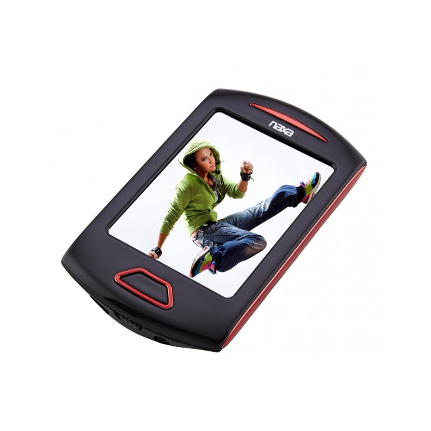 Naxa Portable Media Player W/ 2.8" Touch Screen Built-In 4GB Flash Memory MP3