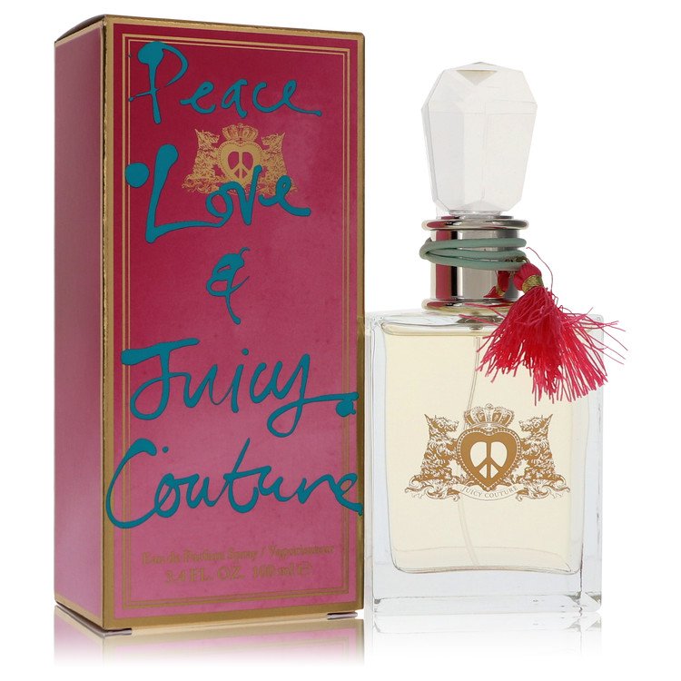 Peace Love & Juicy Couture by Juicy Couture Eau De Parfum Spray 3.4 oz for Women