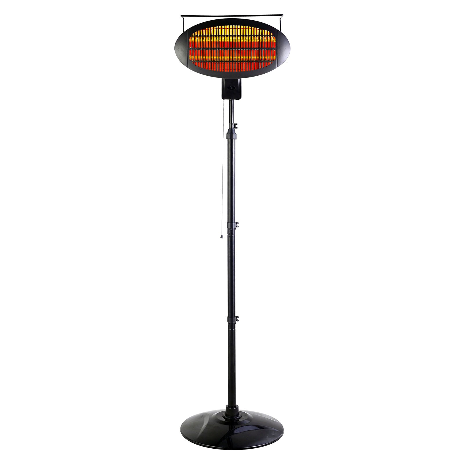Optimus Garage-Outdoor Floor Standing Infrared Patio Heater w Remote
