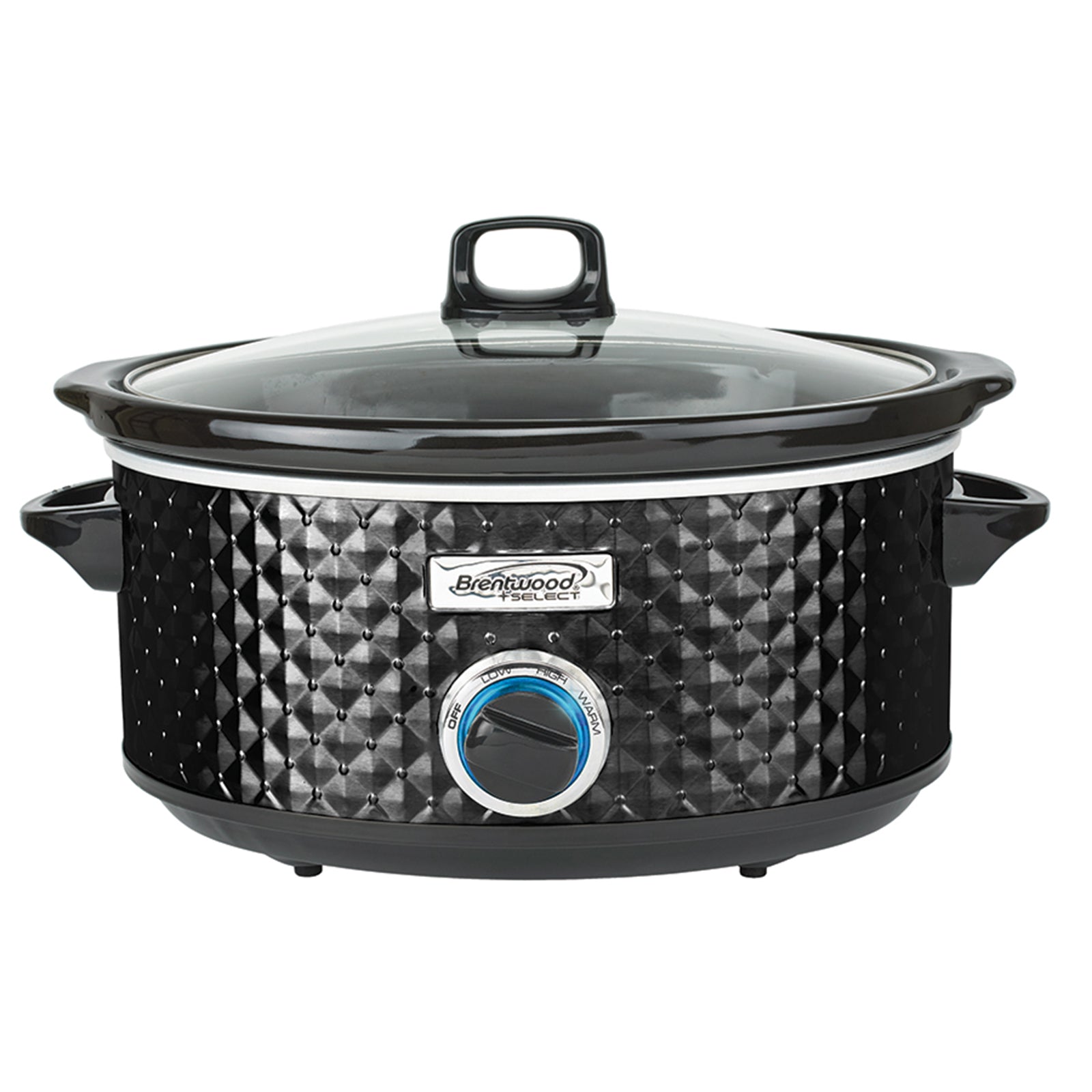 Brentwood Select 7 Qt Slow Cooker in Black
