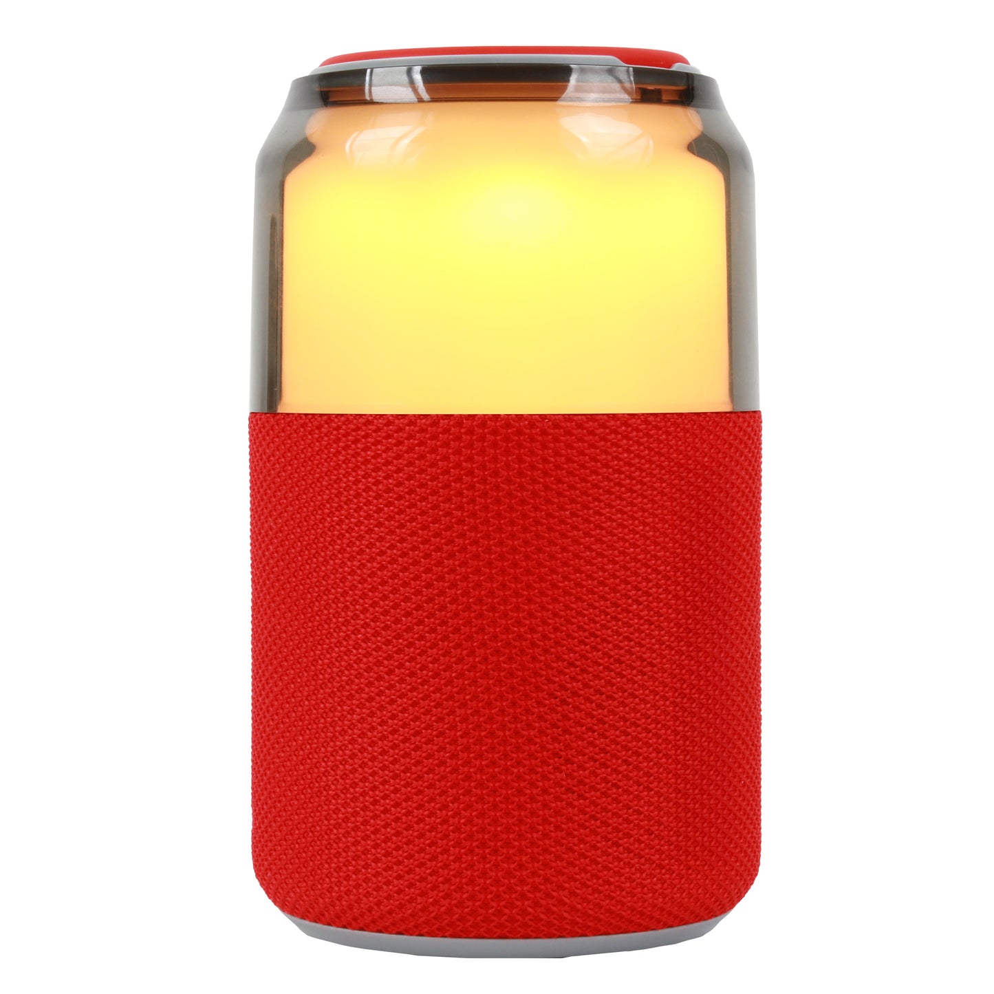 SuperSonic SobaBoom Multi-Color Glowing Speaker in Red w LED Lights