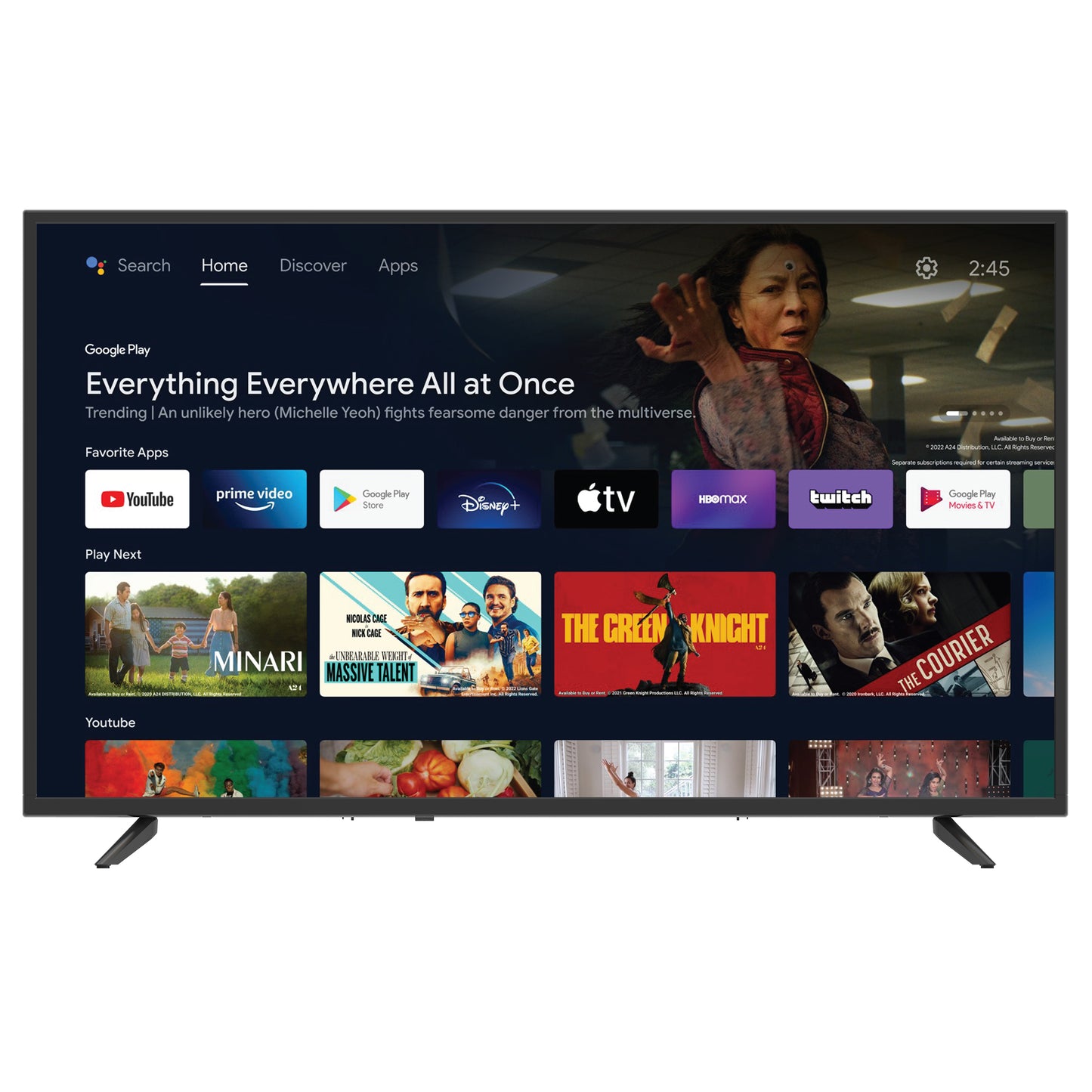 SuperSonic 43" LED Smart HDTV