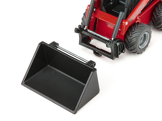 Manitou 3300V Skid Steer Loader Red 1/32 Diecast Model Siku