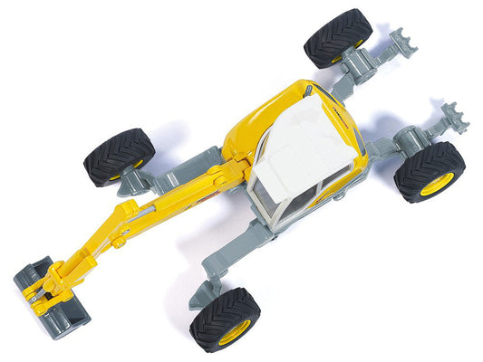 Menzi Muck M545 Walking Excavator Yellow w White Top 1/50 Diecast Model Siku