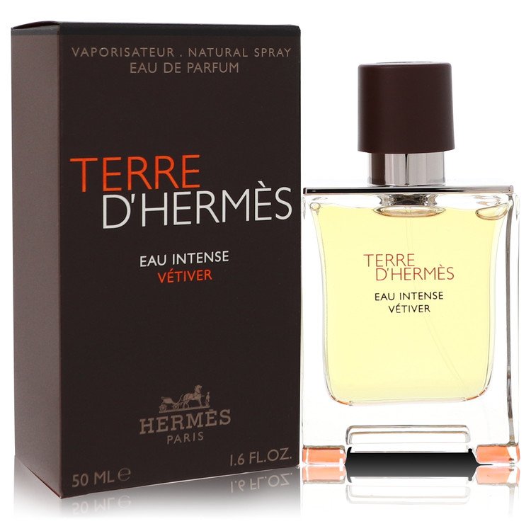 Terre D'hermes Eau Intense Vetiver by Hermes Eau De Parfum Spray 1.7 oz for Men