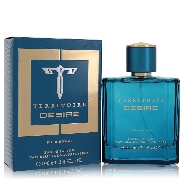 Territoire Desire by YZY Perfume Eau De Parfum Spray 3.4 oz for Men