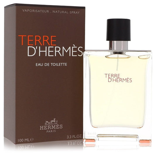 Terre D'Hermes by Hermes Eau De Toilette Spray 3.4 oz for Men