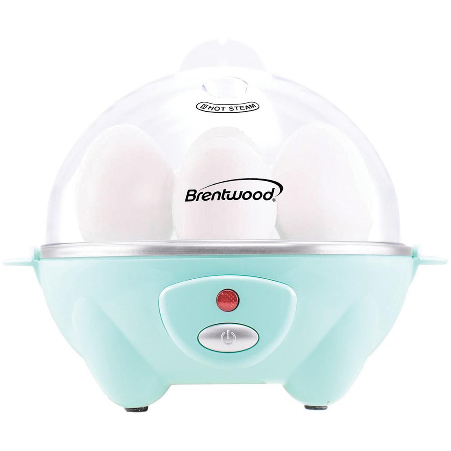 Brentwood Electric 7 Egg Cooker w Auto Shut Off in Blue