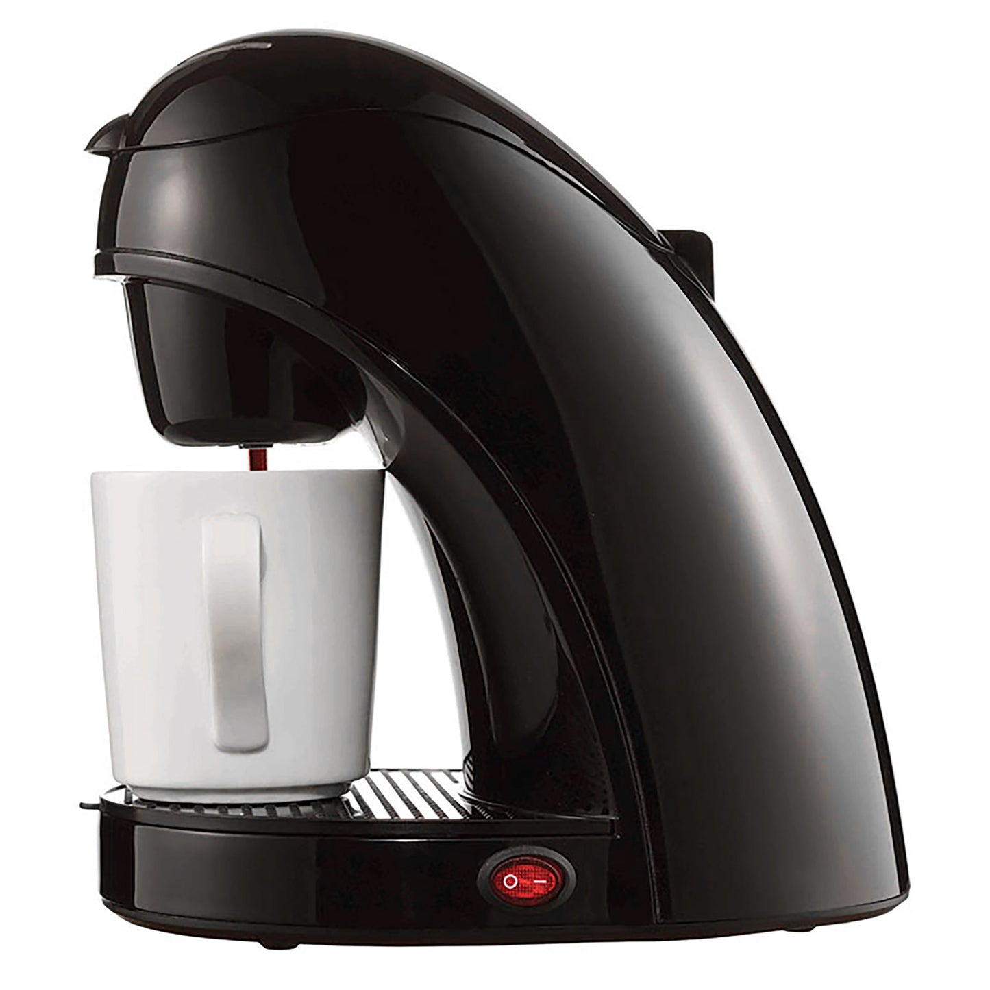 Brentwood Single Cup Coffee Maker Machine in Black