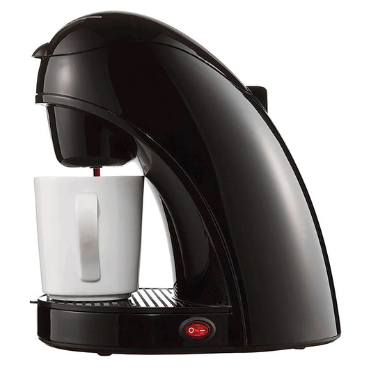 Brentwood Single Cup Coffee Maker Machine in Black