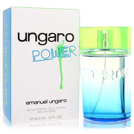 Ungaro Power by Ungaro Eau De Toilette Spray 3 oz for Men