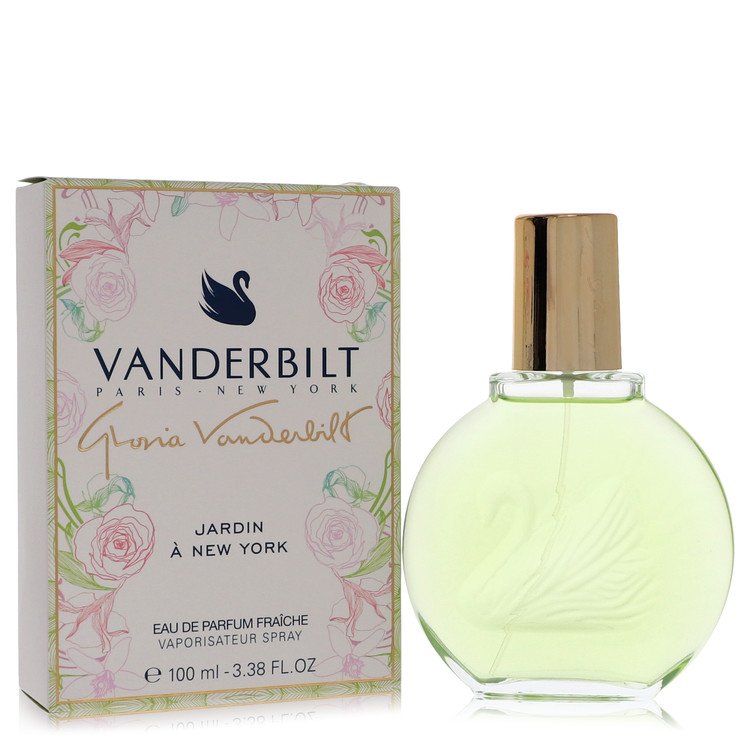 Vanderbilt Jardin A New York by Gloria Vanderbilt Eau De Parfum Fraiche Spray 3.4 oz for Women