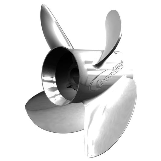 TURNING POINT LH Stainless 4 Blade Propeller 31431940 - 13" x 19 Deg