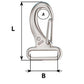 Wichard Webbing Snap Hook - 30mm - Length 60mm [2284W]