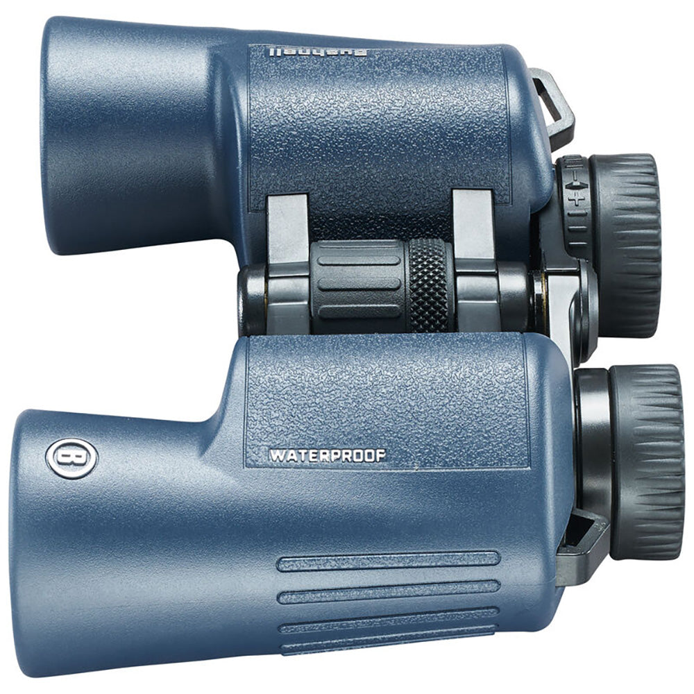 Bushnell 12x42mm H2O Binocular - Dark Blue Porro WP/FP Twist Up Eyecups [134212R]