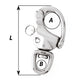 Wichard 4-3/4" Snap Shackle w/Swivel Eye [2477W]