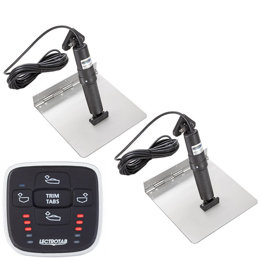 Lectrotab XKA Stainless Steel Trim Tab Kit w/MLC-1 Control - 9 x 9  [XKASML9X9]