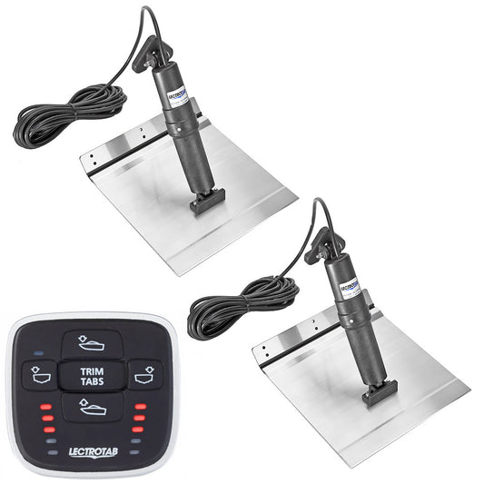Lectrotab XKA Aluminum Alloy Trim Tab Kit w/MLC-1 Control - 12 x 9  [XKASML12X9A]