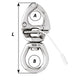 Wichard HR Quick Release Snap Shackle With Large Bail -160mm Length - 6-19/64" [2778W]
