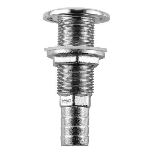 Attwood Stainless Steel Thru-Hull Standard Straight Barbed - 5/8" Inner Diameter  [66546-3]