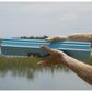 Toadfish XL Stowaway Folding Cutting Board w/Built-In Knife Sharpener - Teal  [1086]