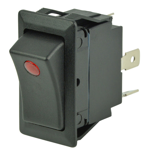 BEP SPST Rocker Switch - 1-LED - 12V/24V - ON/OFF [1001714]