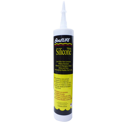 BoatLIFE Silicone Rubber Sealant Cartridge - White [1151]
