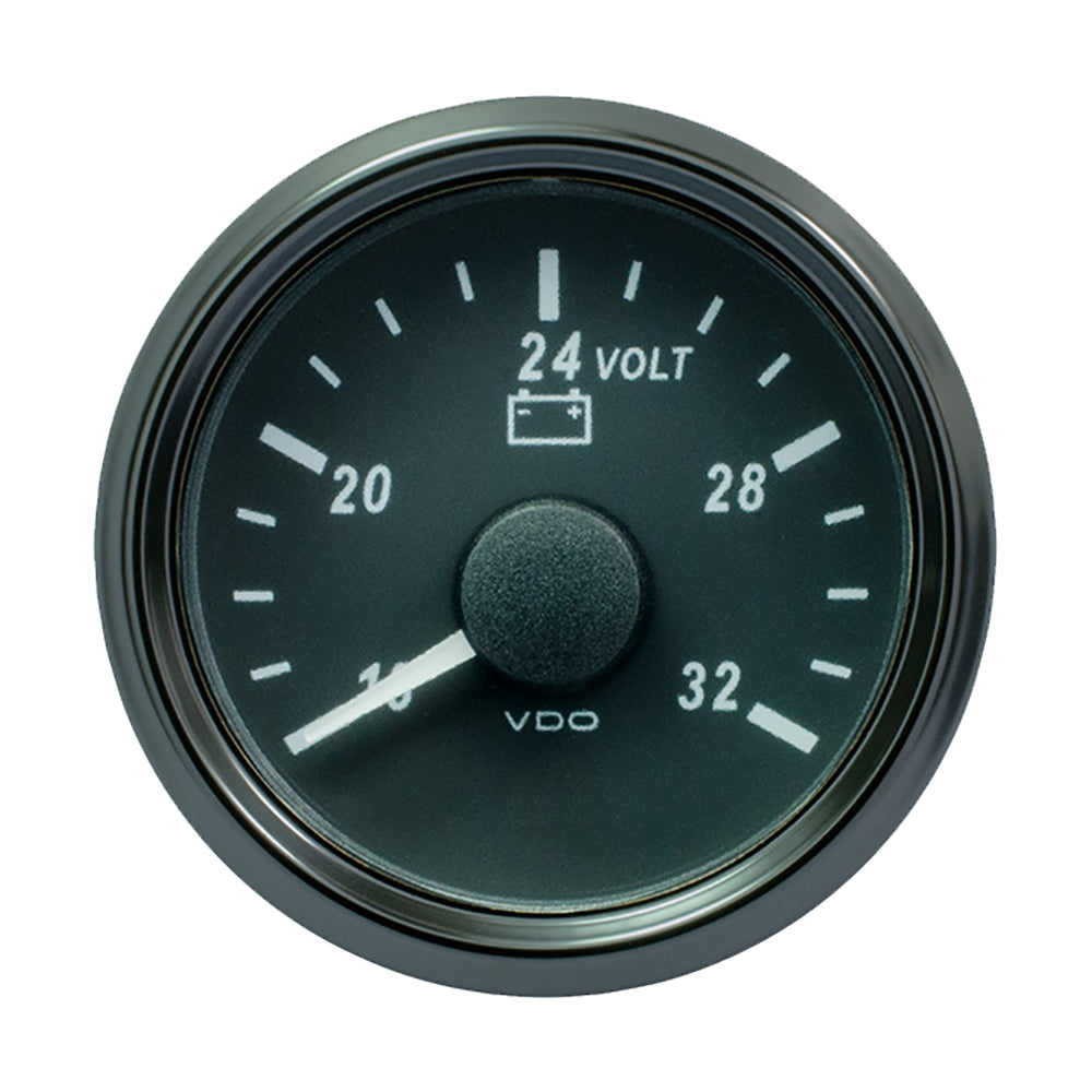 VDO SingleViu 52mm (2-1/16") Voltmeter f/24V Systems - 32V [A2C3832780030]