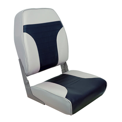 Springfield High Back Multi-Color Folding Seat - Blue/Grey [1040661]